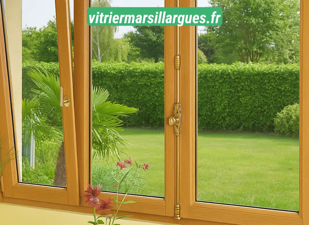 Installation de fenêtre en bois sur mesure Marsillargues