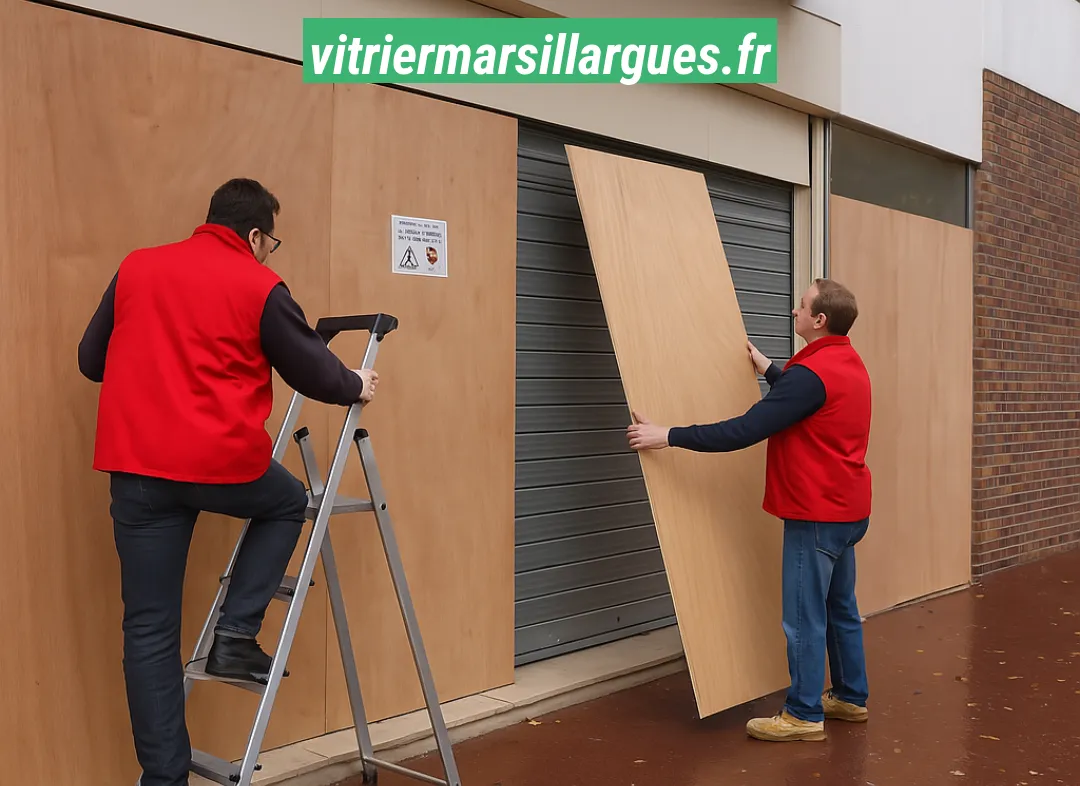 Mise en sécurité fermeture provisoire Marsillargues